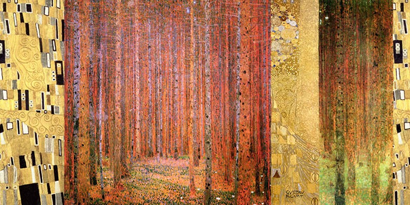 Patrones de Klimt - Bosque II