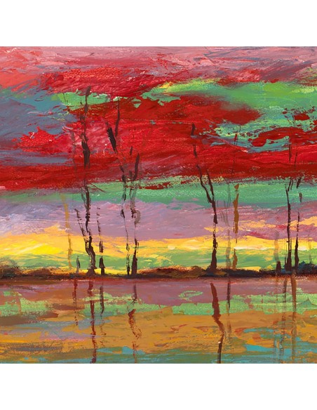 Atardecer en el bosque II