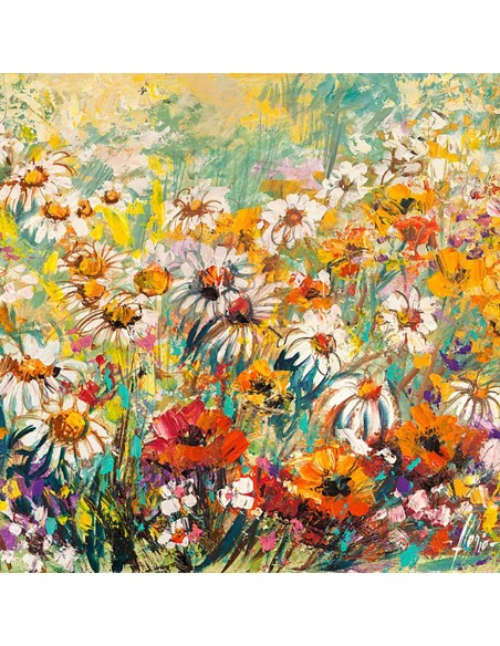 Campo de flores (detalle)