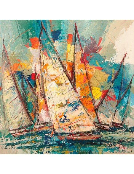 Árboles al sol (detalle)