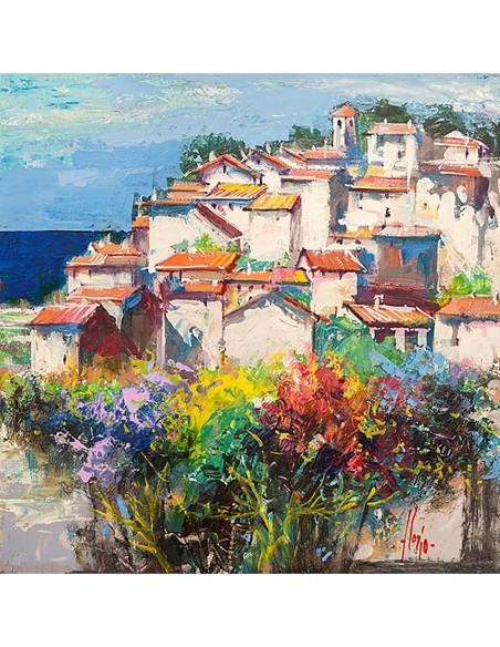 Pueblo sobre el mar II