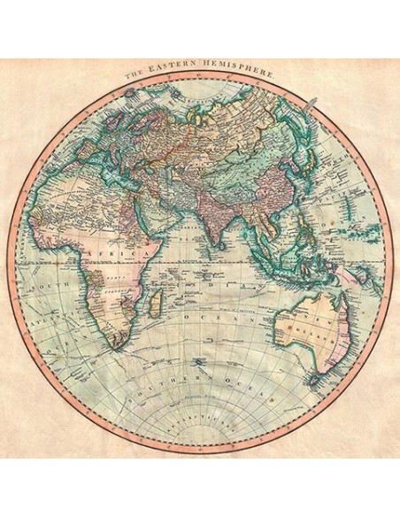 Mapa de doce millas alrededor de Nueva York, 1849