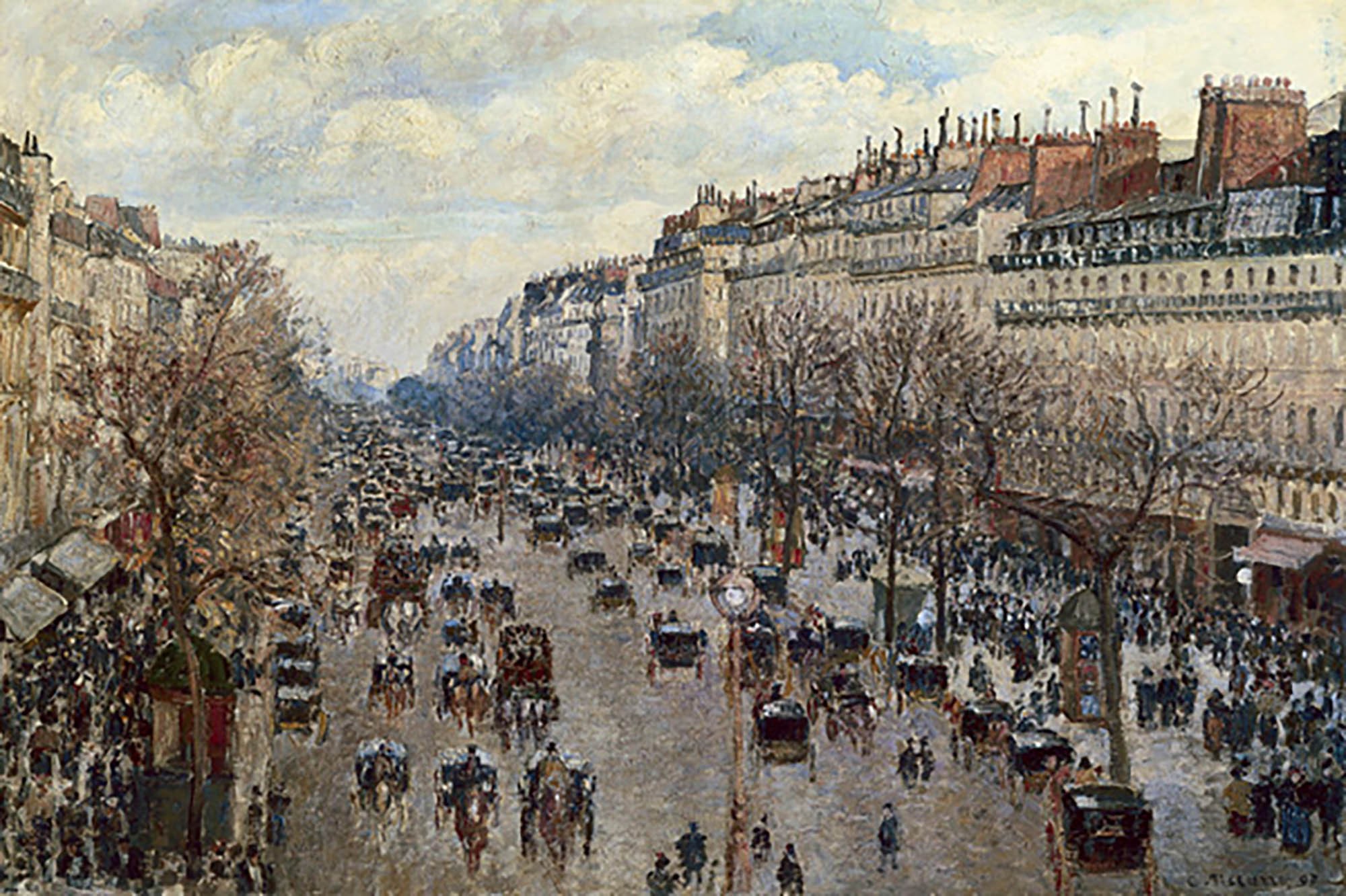 Boulevard Montmartre en París
