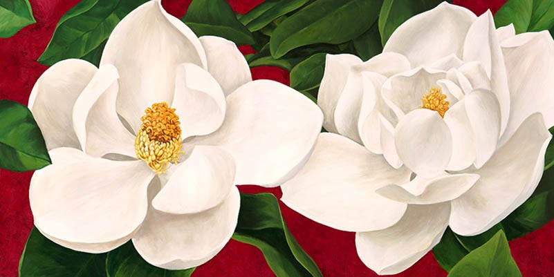 Magnolias en flor