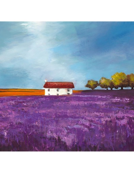 Campo de lavanda (detalle)