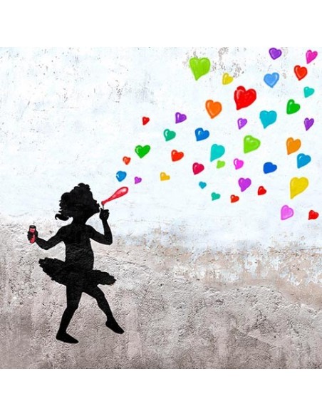 Burbujas de amor (detalle)