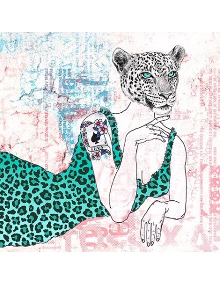 Rey de la selva (detalle)