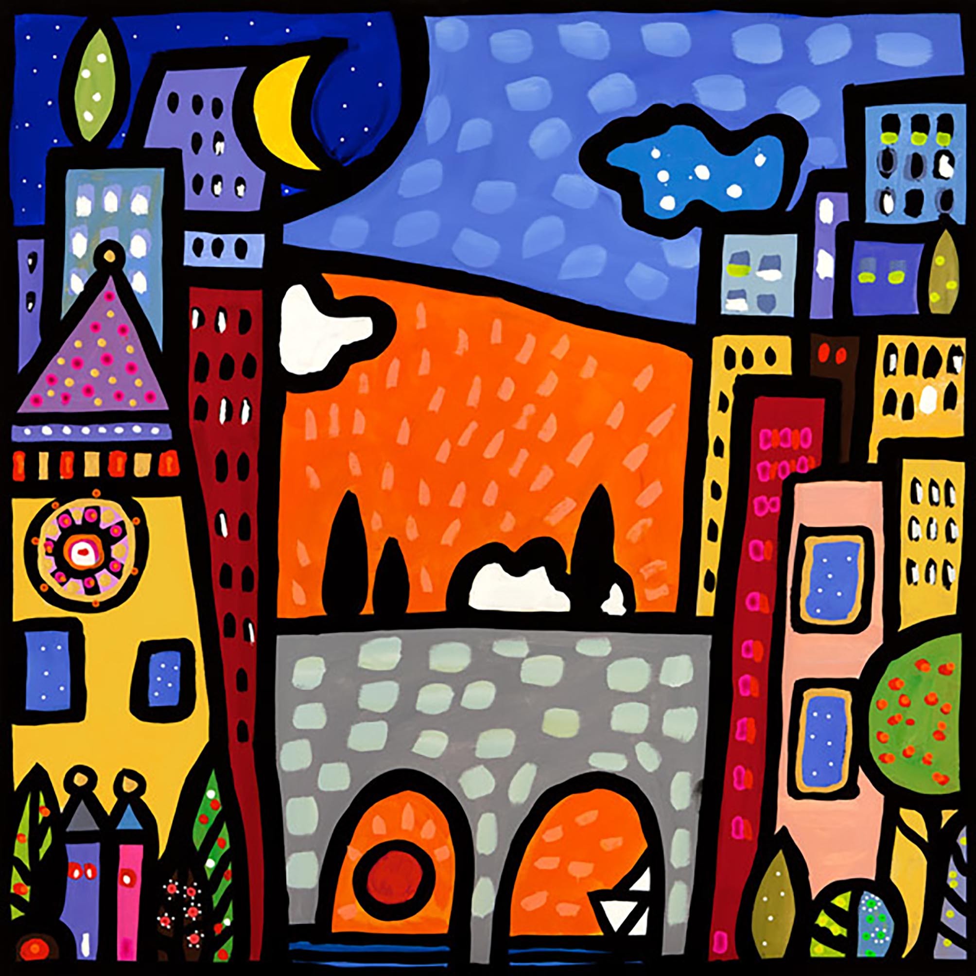 El puente del pueblo