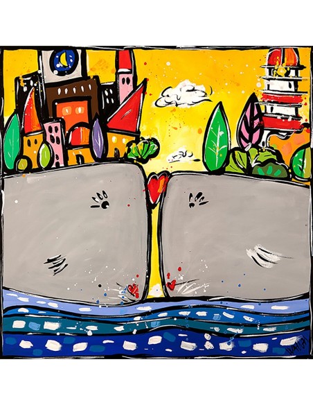 Mira esa luna, mira ese amor.