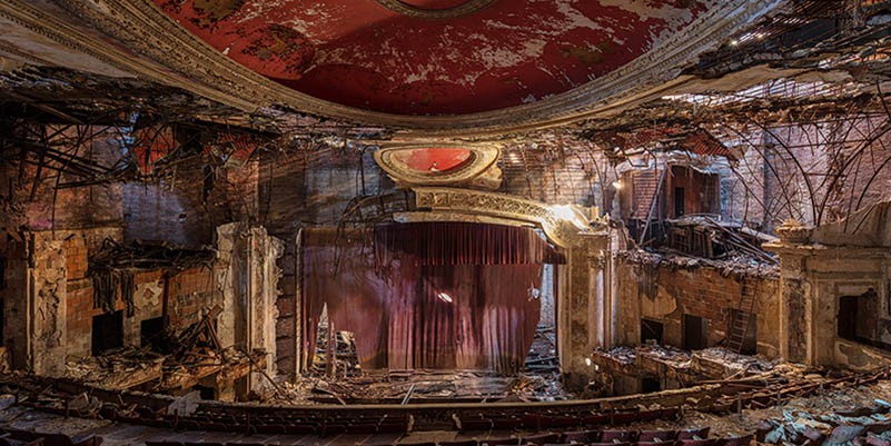 Teatro abandonado, Nueva Jersey (detalle I)