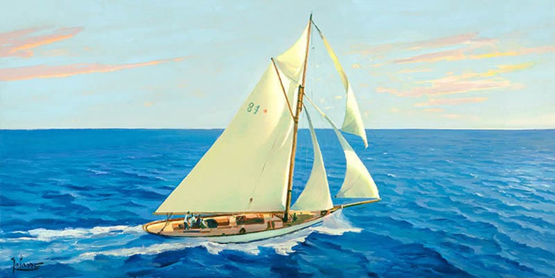 Navegando en el azul