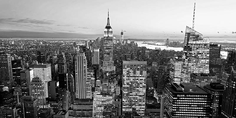 Vista aérea de Manhattan, Nueva York