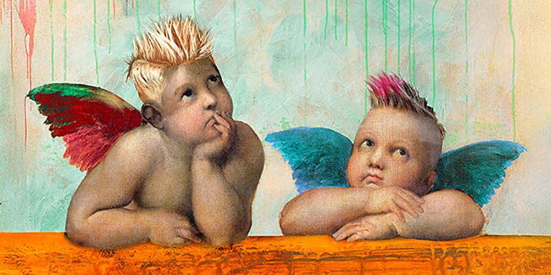 Pequeños punks descuidados (detalle)